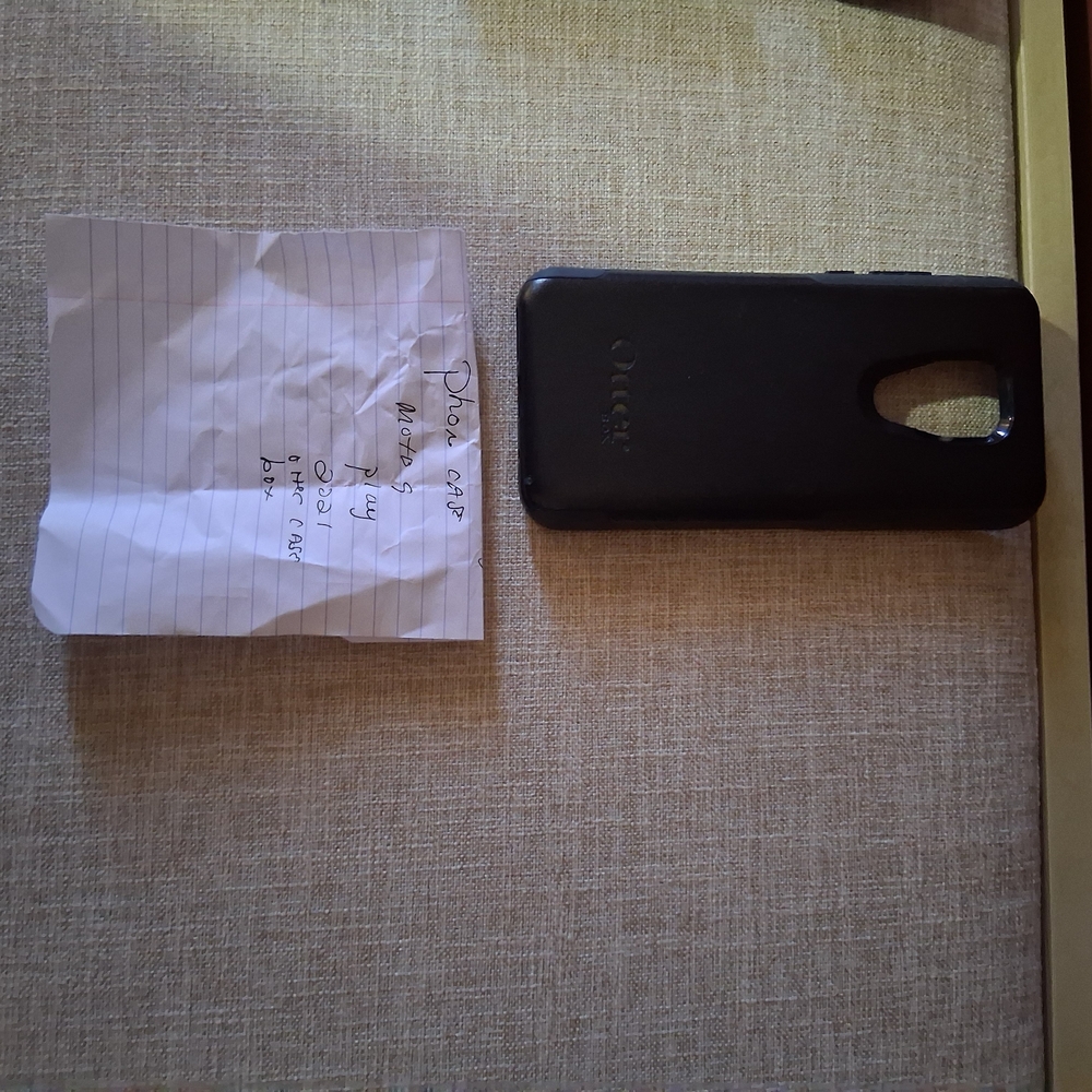 OtterBox Black Phone Case